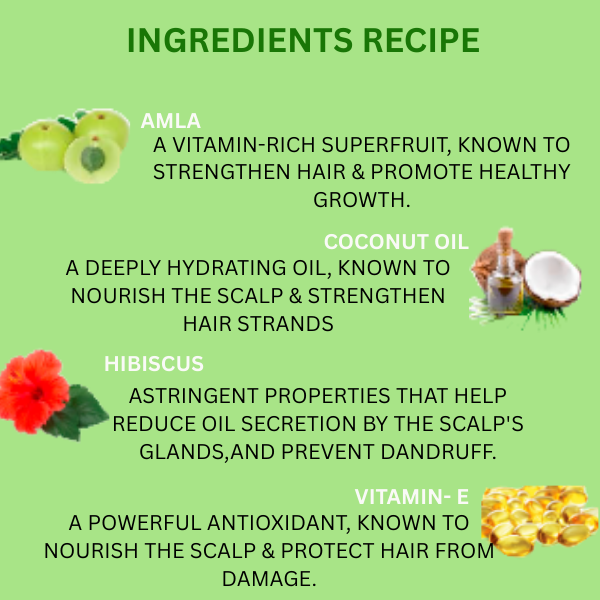 Natural Hair Oil|14 Botanical Ingredients|100ml